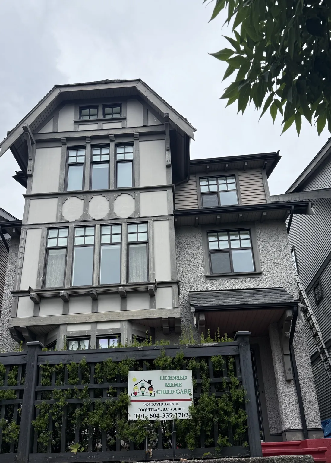 Exterior project before painting