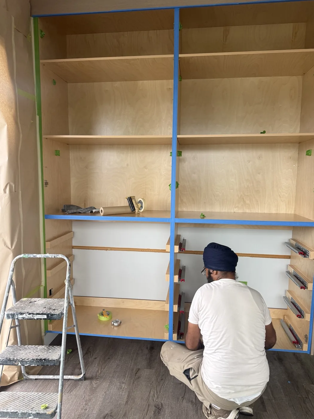 FaithPro cabinet preparation